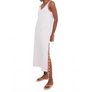 NEW LISA TODD tassel toss maxi dress in lilac